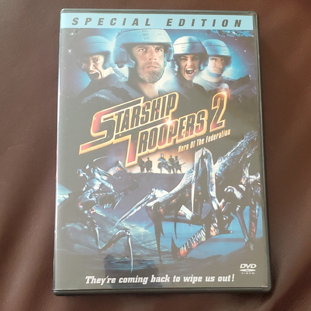 🎁BOGO DVDS - Starship Troopers 2 2003